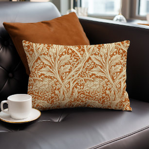 Burnt Orange Arcadia William Morris Hawthorn Lendenkissen