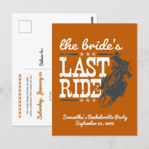 Burnt Orange - die letzte Reise der Braut Postkarte