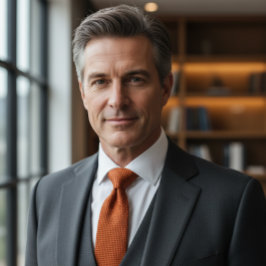 Burnt Orange Krawatte