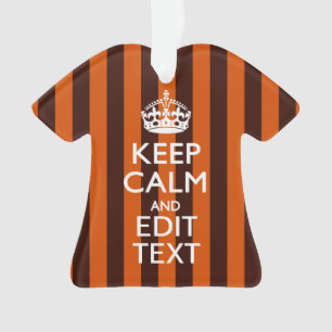 Burnt Orange personalisieren Sie diese Behalten, r Ornament