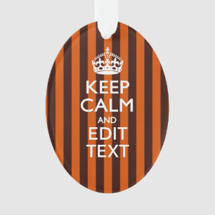 Burnt Orange personalisieren Sie diese Behalten, r Ornament