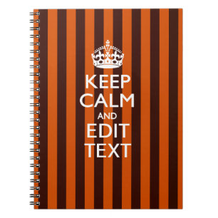 Burnt Orange personalisieren Sie diesen Behalten A Notizblock