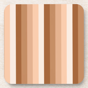Burnt-Orange-Schattenstreifen Getränkeuntersetzer