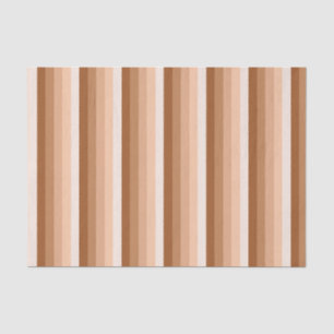 Burnt-Orange-Schattenstreifen Seidenpapier