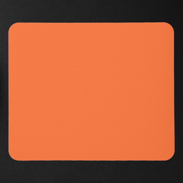 Burnt Orange Solid Color Mousepad (Von Creator hochgeladen)
