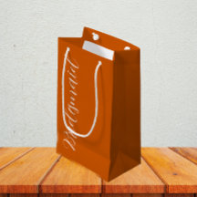 Burnt Orange Stilistische SkriptWedding Bridesmaid