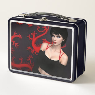 Burnt Out Souls Metall-Lunchbox Metall Brotdose