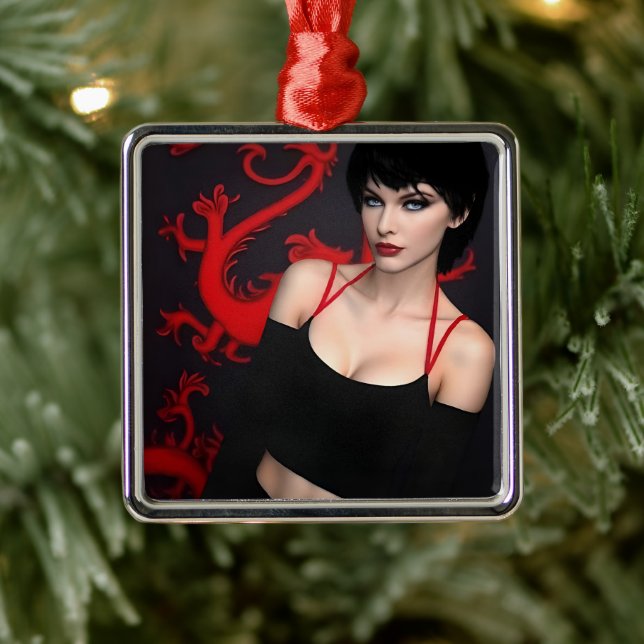 Burnt Out Souls ornament Aus Metall (Baum)