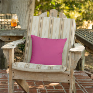 Burnt Pink Outdoor Throw Kissen Für Draußen