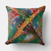 Burnt rustikale farbige und chaotische Bildschicht