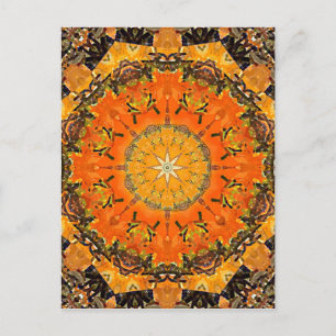 Burnt Sands Mandala Post Card Postkarte
