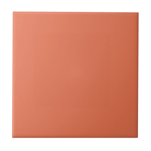 Burnt Siena Color Tile Fliese (Vorderseite)