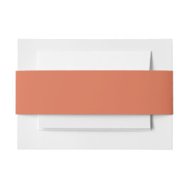 Burnt Sienna Einladungsbanderole