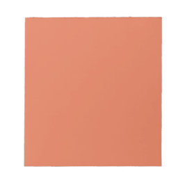Burnt Sienna Notizblock