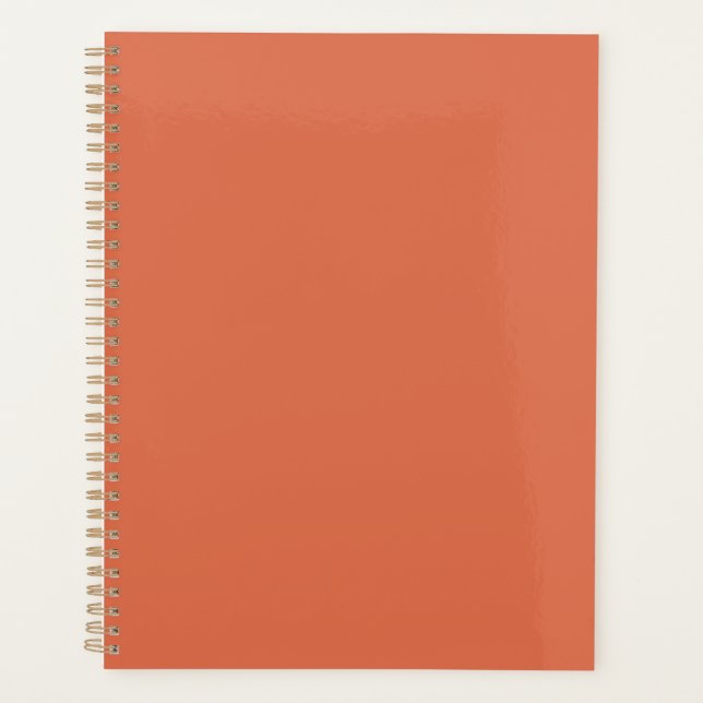 Burnt Sienna Planer (Vorderseite)