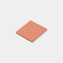 Burnt Sienna Post-it Klebezettel