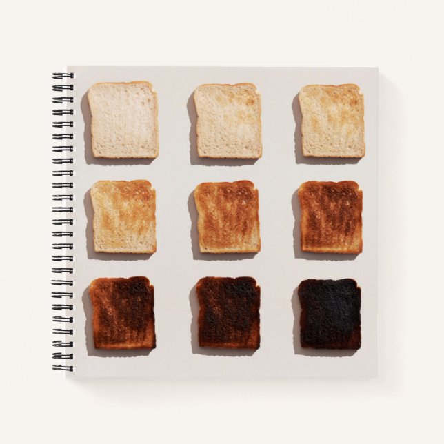 Burnt Toast Notizbuch (Vorderseite)