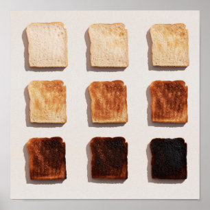 Burnt Toast Poster