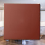 Burnt Umber Solid Color | Classic | elegant Fliese<br><div class="desc">Burnt Umber Solid Color | Classic | elegant | Trendy | Stilvoll | Geschenk</div>