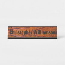 Büro-berufliches Monogramm-hölzerner