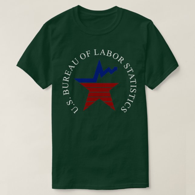 BÜRO DER ARBEITSSTATISTIKEN BLS US-ABTEILUNG LA T-Shirt (Design vorne)