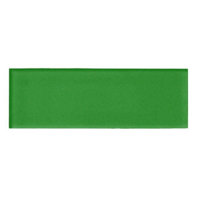 Büro-grüner Stern-Staub Namenschild (Vorderseite)