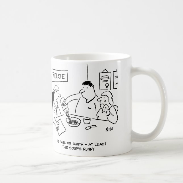 Büro Humor der Eheberatung Kaffeetasse (Rechts)