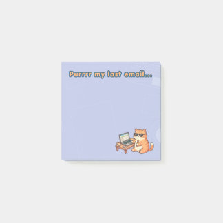 Büro-Humor Post-Its | Wie in meiner letzten E-Mail Post-it Klebezettel
