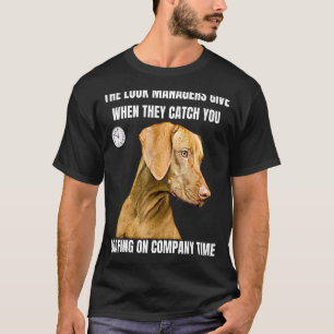 Büro Humor Sozialversicherung Job Mitarbeiter Dog  T-Shirt