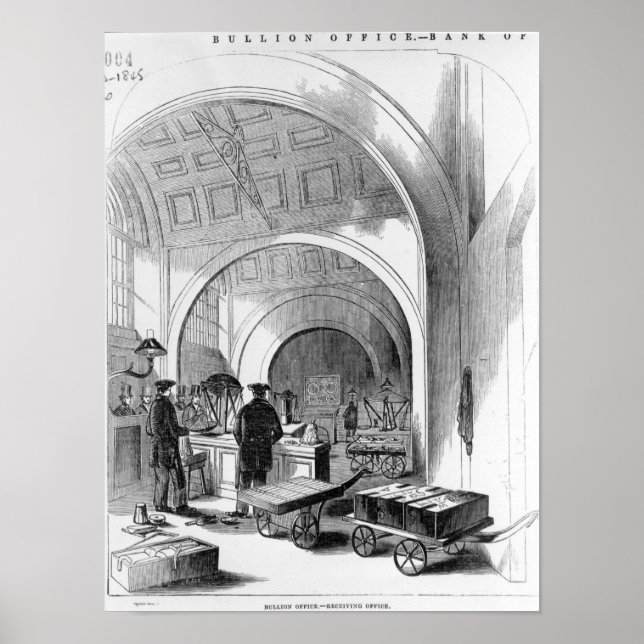 Büro in Bullion - Empfangsbüro Poster (Vorne)