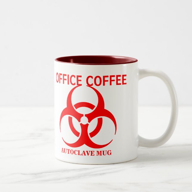 Büro-Kaffee-Autoklav-Tasse Zweifarbige Tasse (Rechts)