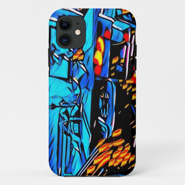 Büro-Lunch-Kunst Case-Mate iPhone Hülle (Rückseite)