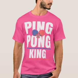 Büro-Meister Ping Pong für Tischtennis T-Shirt