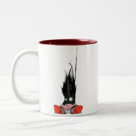 Büro-Monster 4 Zweifarbige Tasse