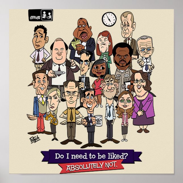 Büro Poster (Vorne)