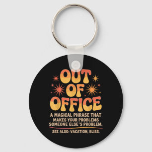 Büro-Witze Sarkastische Zitate Humorvolle Arbeit Schlüsselanhänger