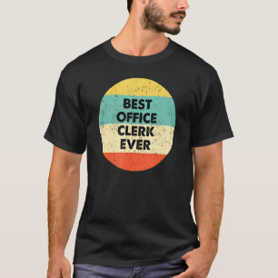 Büroangestellte Beste Büroangestellte je T-Shirt