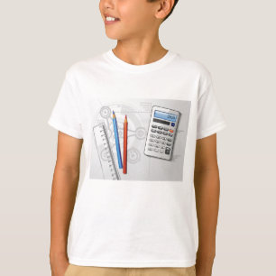 Bürobedarf für technisches Zeichnen T-Shirt