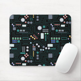 Bürodekor für Computerplatine Mousepad