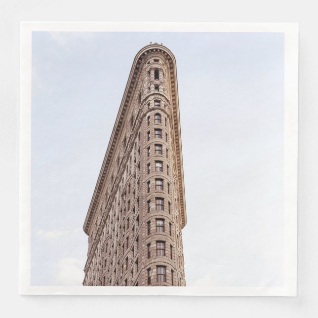 Bürogebäude Flatiron Serviette (Vorderseite)