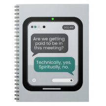 Bürohumor – „Technisch ja, spirituell nein."