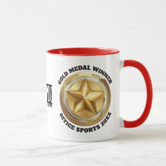 Bürosportwettbewerb-Goldmedaillengewinner Tasse