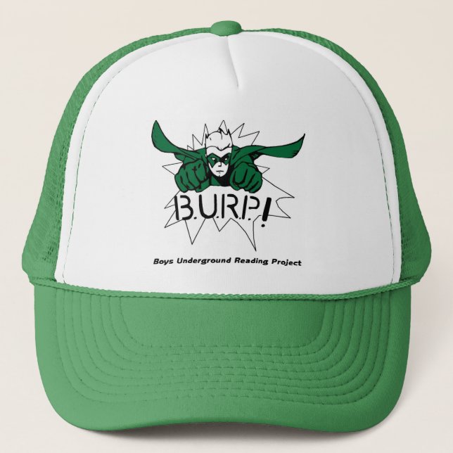 BURP! Hut Truckerkappe (Vorderseite)