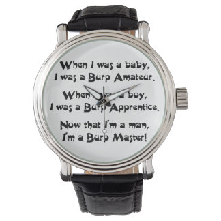 Burp Master Armbanduhr