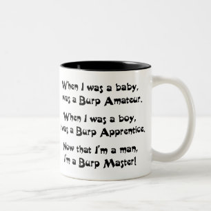 Burp-Meister Zweifarbige Tasse