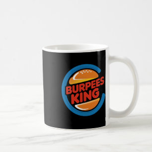 Burpees König Cardio Fitnessstudio Bodybuilding Bu Kaffeetasse