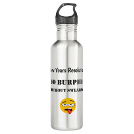 Burpees, ohne zu schwören - Crossfit-inspiriert Edelstahlflasche