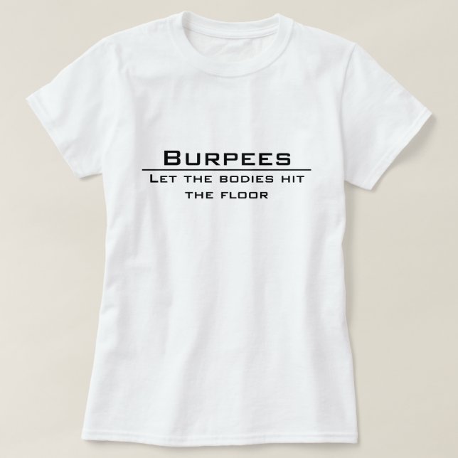 Burpees - T-Shirt (Design vorne)