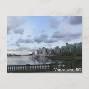 Burrard Inlet - Vancouver, BC Postkarte