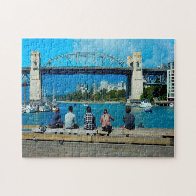 Burrard Street Bridge Vancouver. (Horizontal)